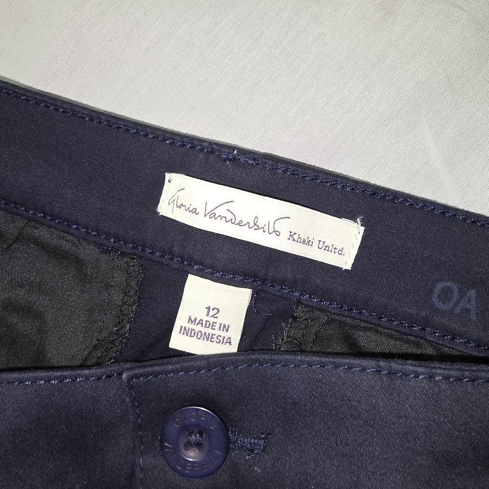 NWT - GLORIA VANDERBILT -  Khaki Unltd Anita Straight - Womans Casual Pants - Picture 4 of 7